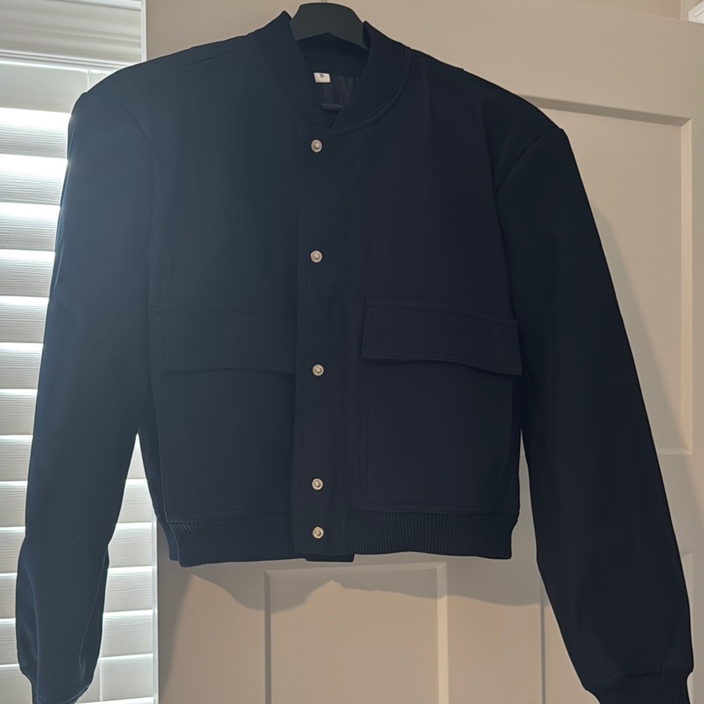 Men's Navy Bomber Jacket